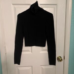“Lovers + Friends” Black Turtleneck Sweater